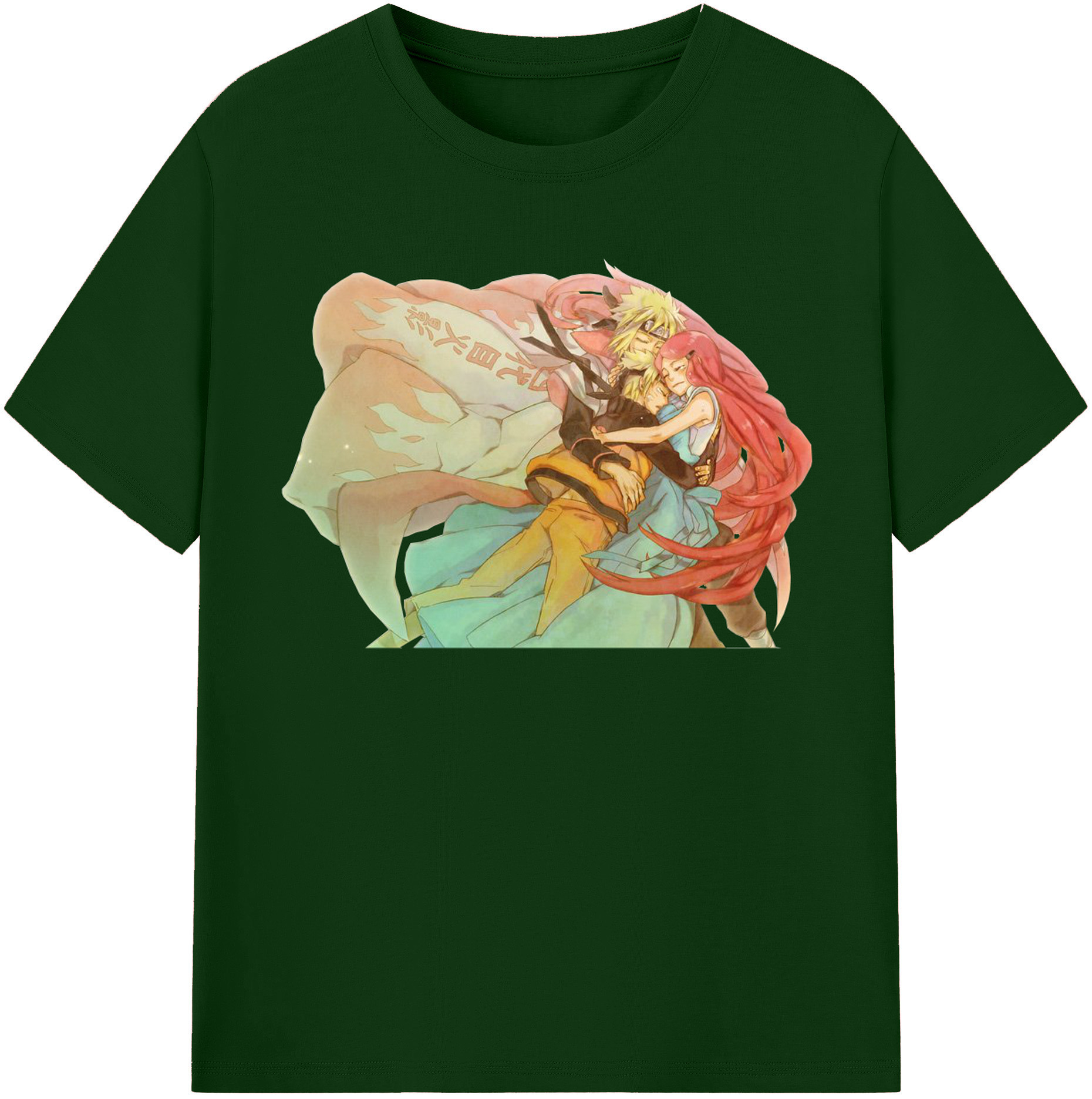 （画像用） NARUTO -ナルト- うずまき ナルト Uzumaki Naruto 綿100％半袖Tシャツ（フロントプリント）